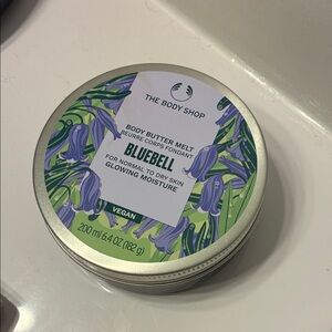 The Body Shop Bluebell Body Butter Melt - Green and Purple